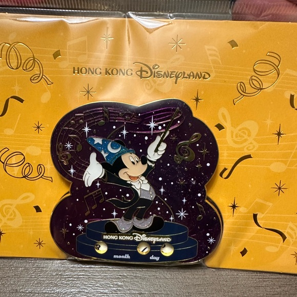 Sorcerer Mickey Magic Stage Calendar Mini JumboHong Kong Disneyland LE1000